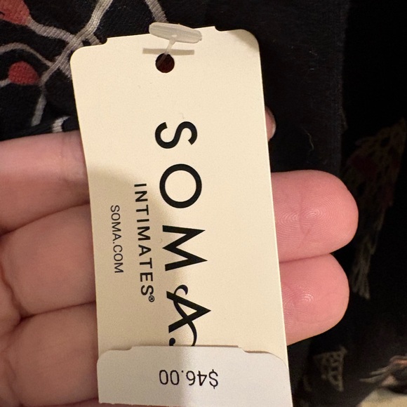 Soma Embraceable Long Sleeve Nightgown - Picture 4 of 4